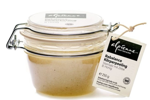 Darstellung Rebalance Körperpeeling