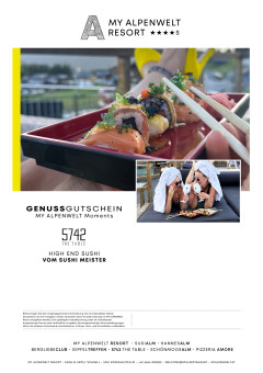 Wertzgutschein für Sushi im 5742 The Table Restaurant