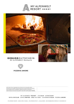 Wertgutschein für die Pizzeria Amore