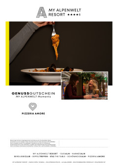 Wertgutschein für die Pizzeria Amore