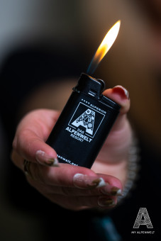 black ,,das Alpenwelt Resort'' lighter