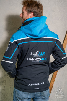 Backprint Susi Alm Logo, Hannes Alm Logo, Alpenwelt.net