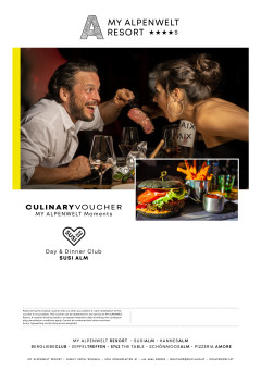 Voucher for the Day & Dinner Club Susi Alm