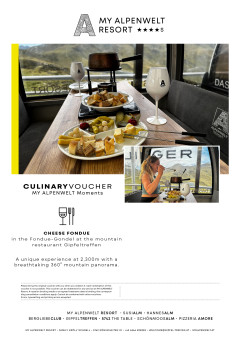 Voucher for two people for a cheese fondue at the Bergrestaurant Gipfeltreffen
